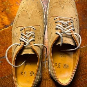 Men’s Oxfords sz11 camel suede